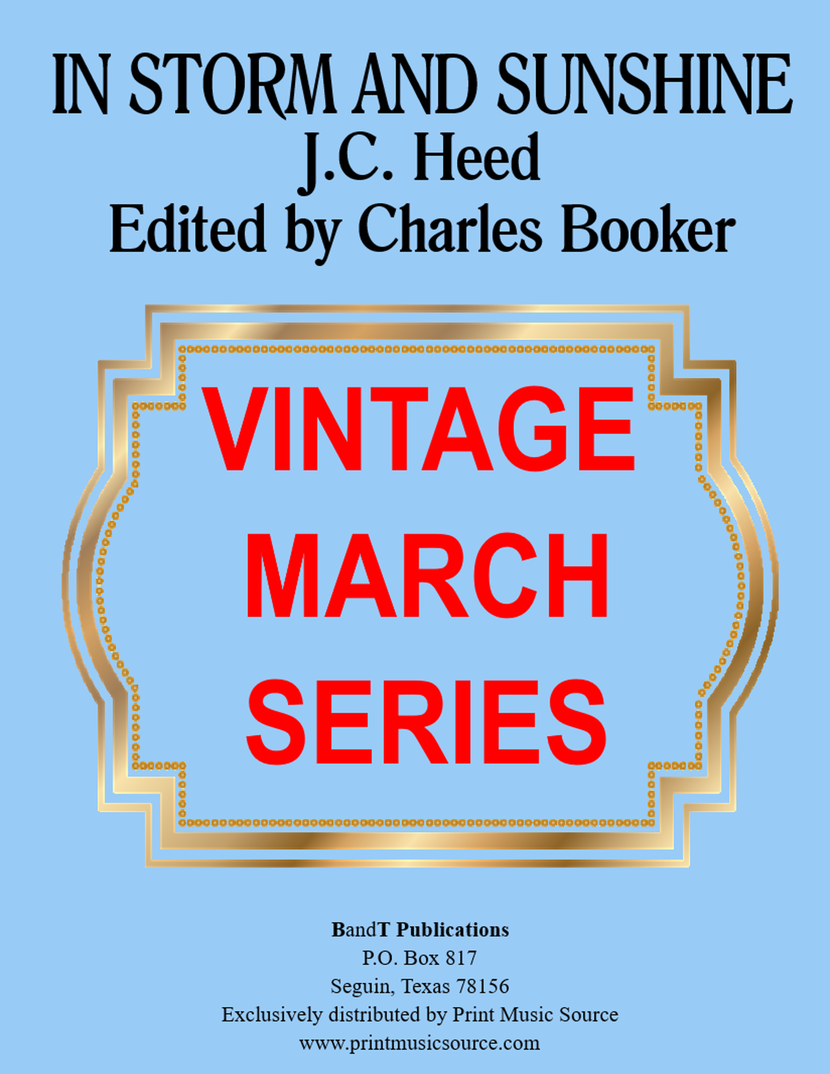 In Storm and Sunshine Cover