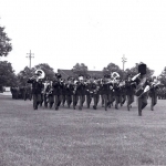 26th Army Band on parade, 1988